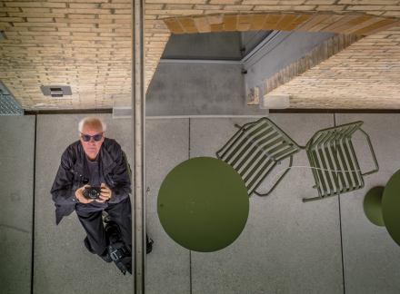 Rolf Sachsse, Winthertur 2025, anlässlich des Gesprächs von Teresa Gruber mit Giorgio Hoch und Rolf Sachsse im Rahmen der Ausstellung Exposures von Lucia Moholy