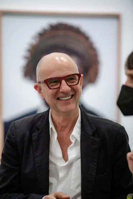 Artur Walther im Rahmen der Preisverleihung des Kulturpreises 2021, Foto: Andreas Endermann