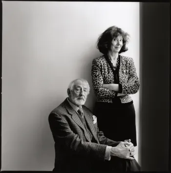 Renate and Prof. L. Fritz Gruber 1998 © Michael Dannenmann
