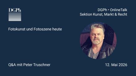 Fotokunst und Fotoszene heute - Q&A mit Peter Truschner