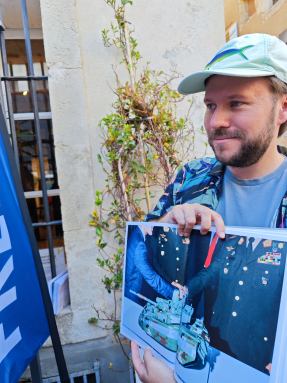 Nikita Teryoshin und sein gerade in Spanien ausgezeichnetes Buch