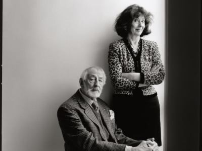 Renate und Prof. L. Fritz Gruber 1998 © Michael Dannenmann 